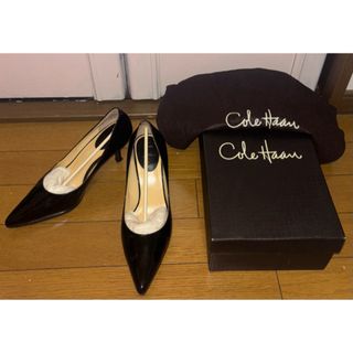 コールハーン(Cole Haan)のCole Haan コールハーン　黒　ブラック　パンプス　(ハイヒール/パンプス)