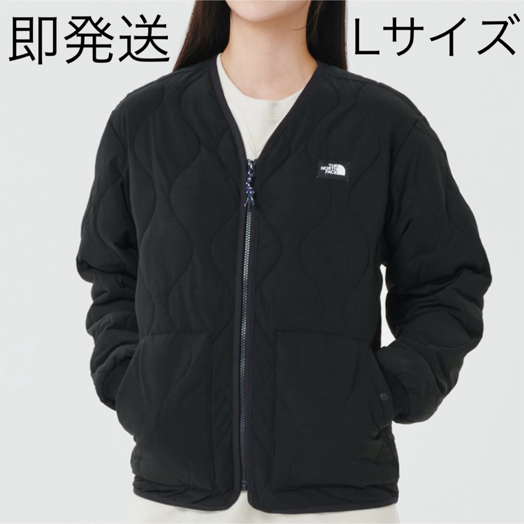 新品 THE NORTH FACE キルティング ジャケット カーディガン L 新品 THE NORTH FACE キルティング ジャケット カーディガン L