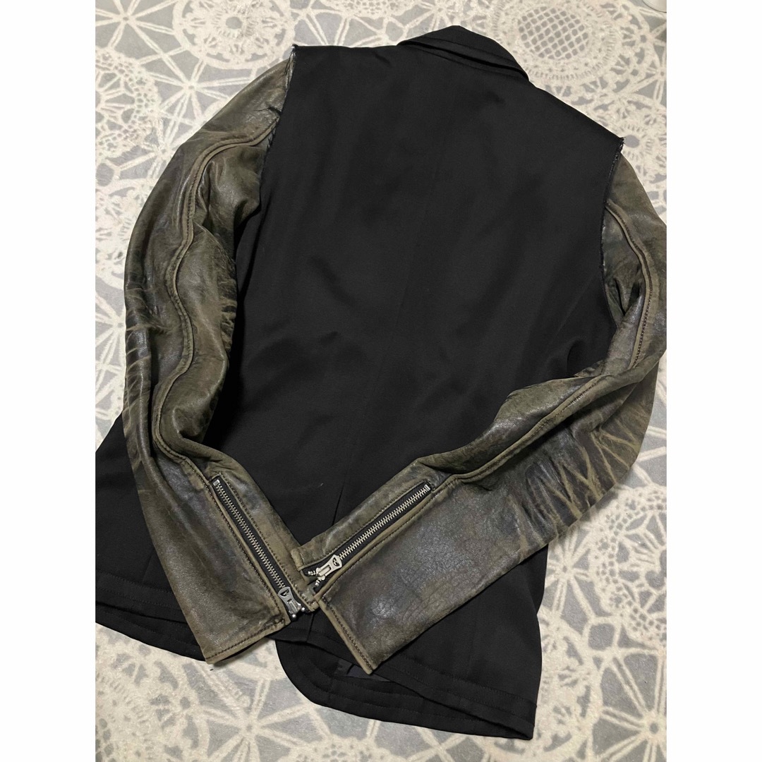 UNDERCOVER - undercover 07ss パープル期 レザー切り替え UNDERCOVER - undercover 07ss パープル期 レザー切り替え