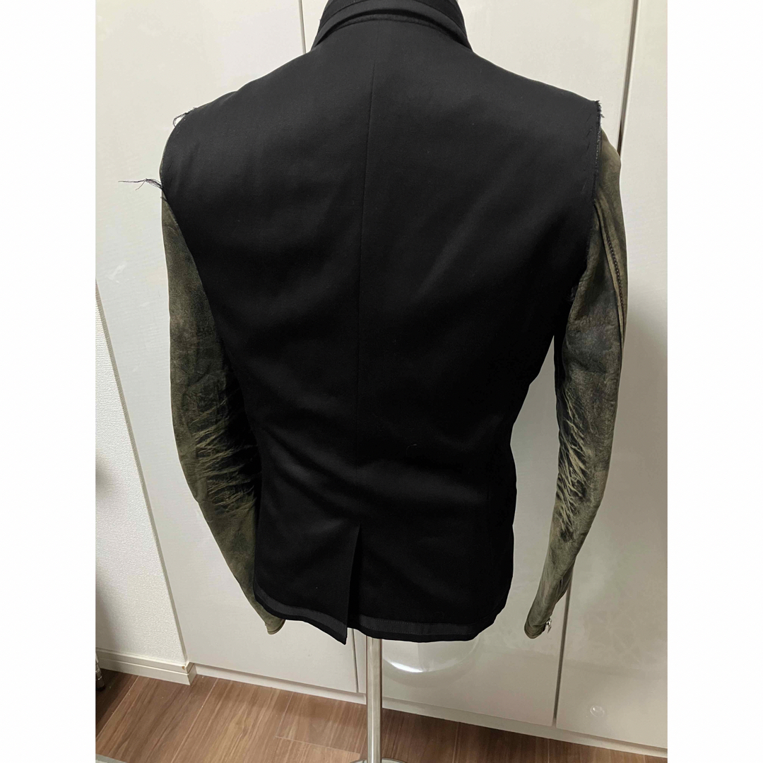 UNDERCOVER - undercover 07ss パープル期 レザー切り替え UNDERCOVER - undercover 07ss パープル期 レザー切り替え