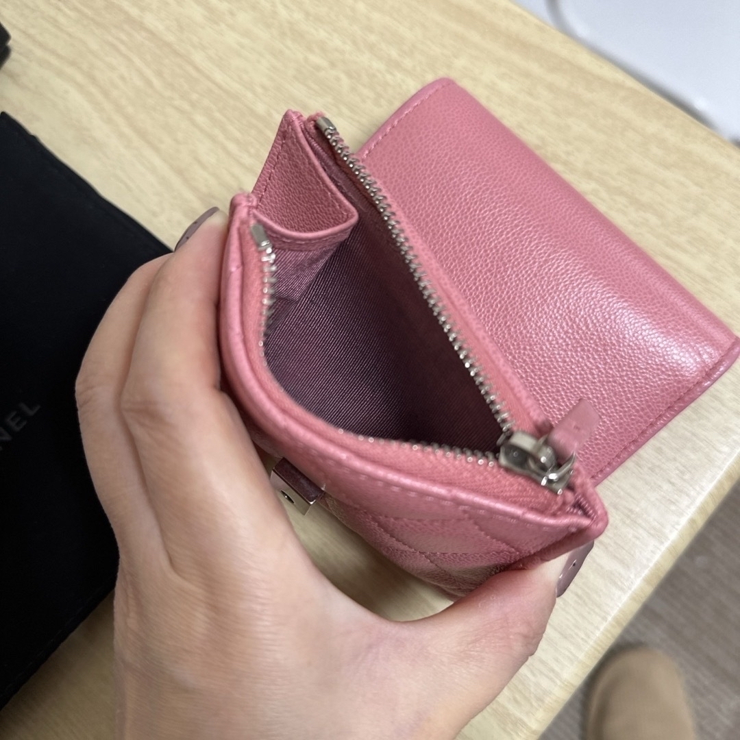 大人気シャネル 三つ折り財布 美品 大人気シャネル 三つ折り財布 美品