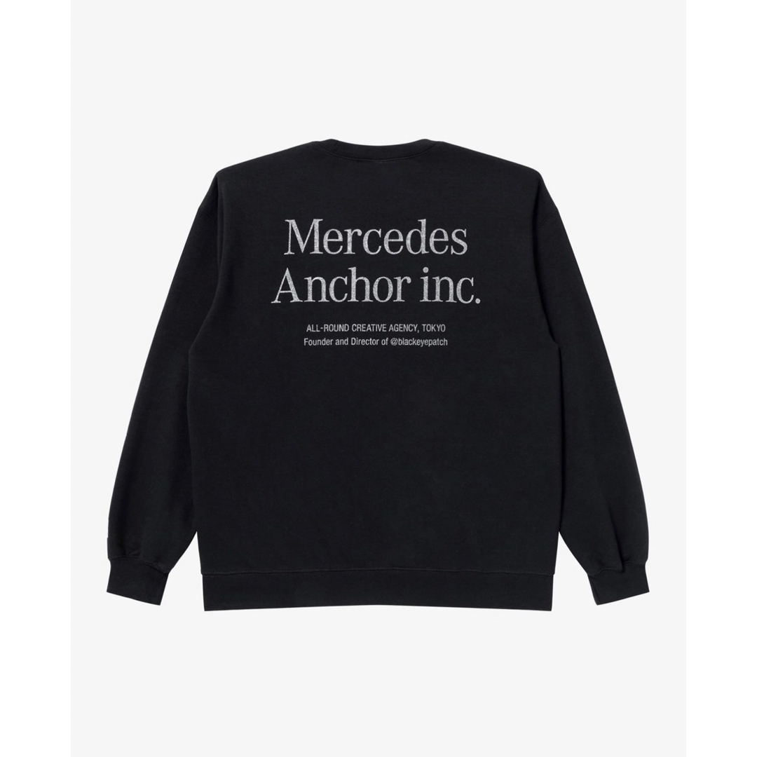 1LDK SELECT(ワンエルディーケーセレクト)のMercedes Anchor Inc. crewneck Mサイズ メンズのトップス(スウェット)の商品写真