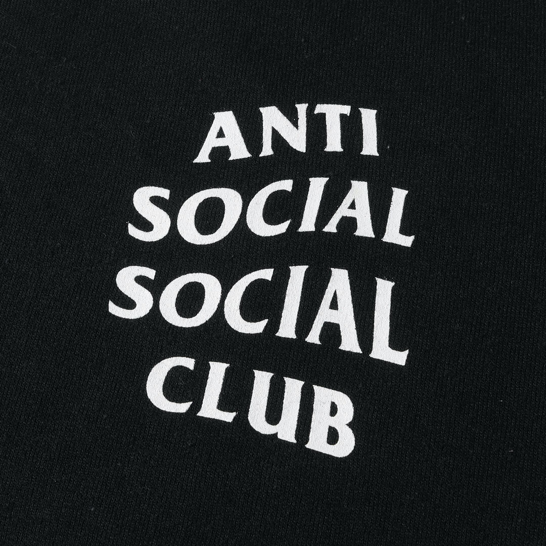 ANTI SOCIAL SOCIAL CLUB(アンチソーシャルソーシャルクラブ)のAnti Social Social Club アンチ ソーシャル ソーシャル クラブ スウェット サイズ:S ブランドロゴ クルーネック スウェットシャツ ブラック 黒 トップス トレーナー【メンズ】【中古】 メンズのトップス(スウェット)の商品写真