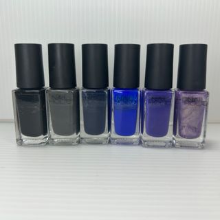 ネイルホリック(NAIL HOLIC)のネイルホリック　まとめ売り　セット　寒色　冬ネイル　ネイルポリッシュ(マニキュア)