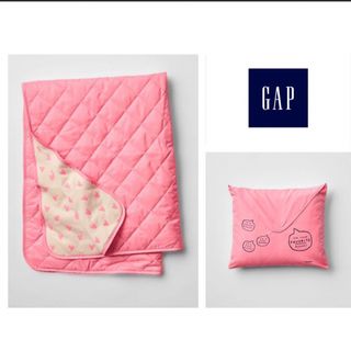 ギャップ(GAP)のギャップ　ベビーシート　おむつ替えシート　キルティング　ナイロン　ピンク　(おむつ替えマット)