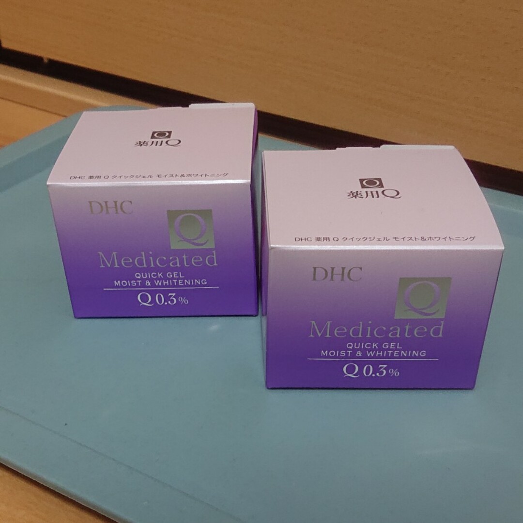 DHC 薬用 Qクイックジェル モイスト&ホワイト二ング 100g ×2個スキンケア/基礎化粧品