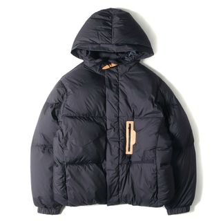 ルイヴィトン(LOUIS VUITTON)の美品 LOUIS VUITTON ルイヴィトン ブルゾン サイズ:56 19AW フーディー フィールド ダウン ブルゾン Down-filled Hoodie Blouson 1A5CG HHB40WGHK アウター ジャケット コート ネイビー 紺 フランス製 【メンズ】【中古】(ダウンジャケット)