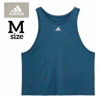 アディダス(adidas)のadidas アディダス ワークアウトインナー タンクトップ M インクブルー(Tシャツ(半袖/袖なし))