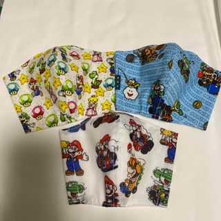 SALE!インナーマスク キッズ マリオ9(外出用品)