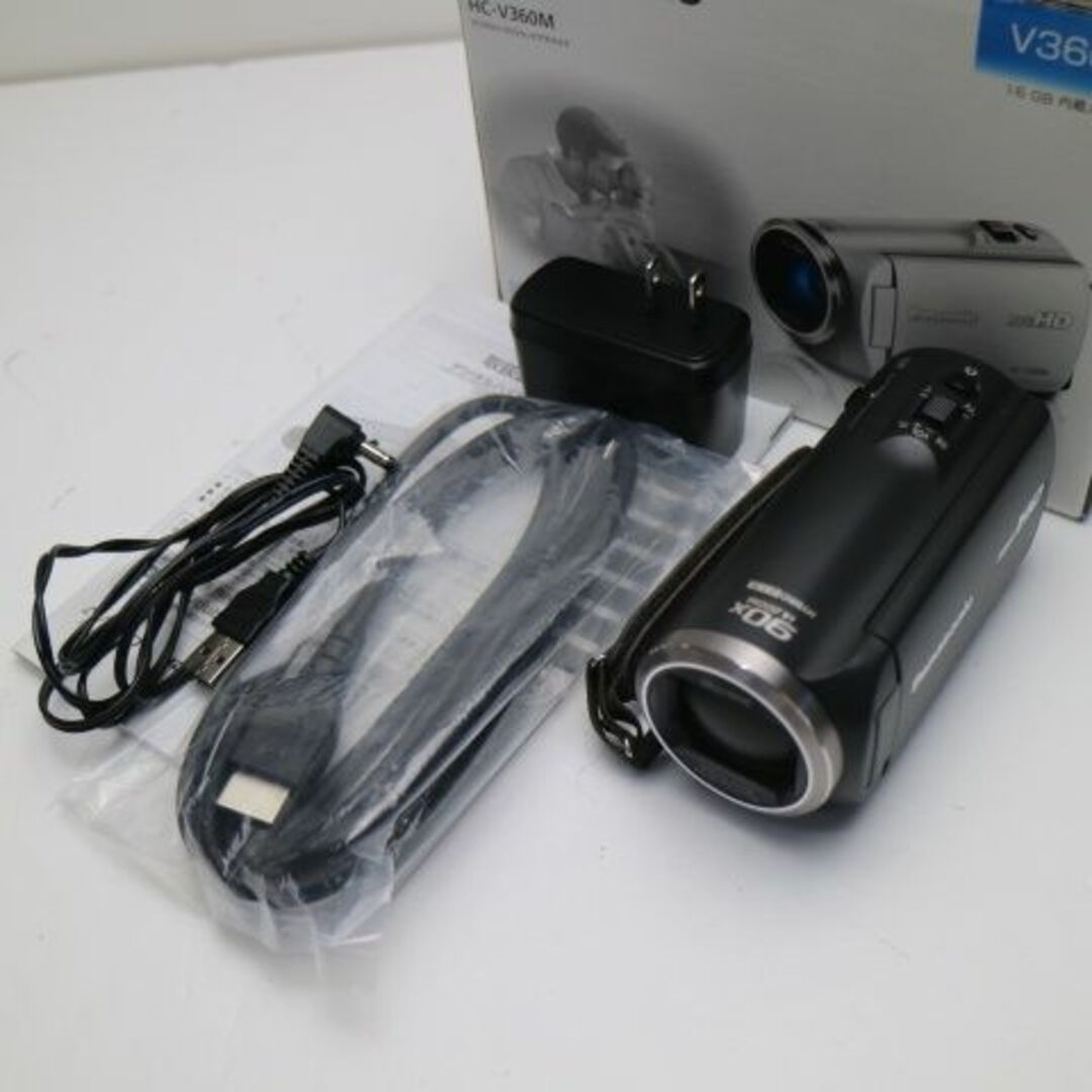 おしゃれ 新品同様 Panasonic HC-V360M - Panasonic ブラック色の通販