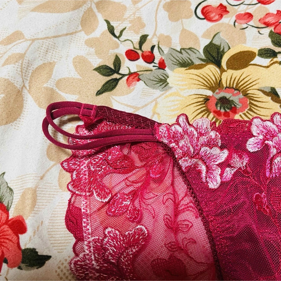 Ravijour - ☆Ravijour☆レースフラワー刺繍フルバックショーツ Ravijour - ☆Ravijour☆レースフラワー刺繍フルバックショーツ