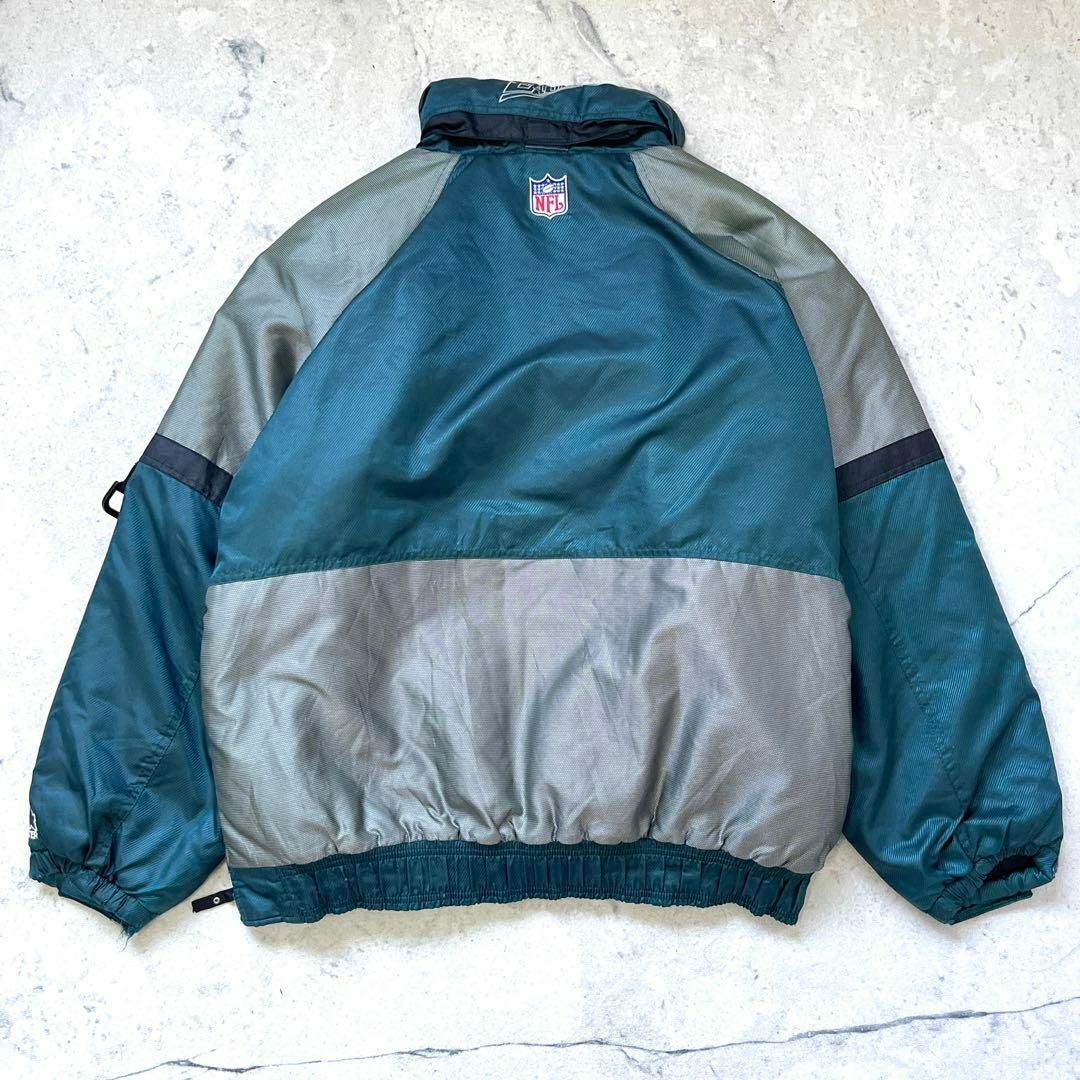 STARTER - 【レア】90s スターター XL 中綿入り ハーフジップ ナイロン