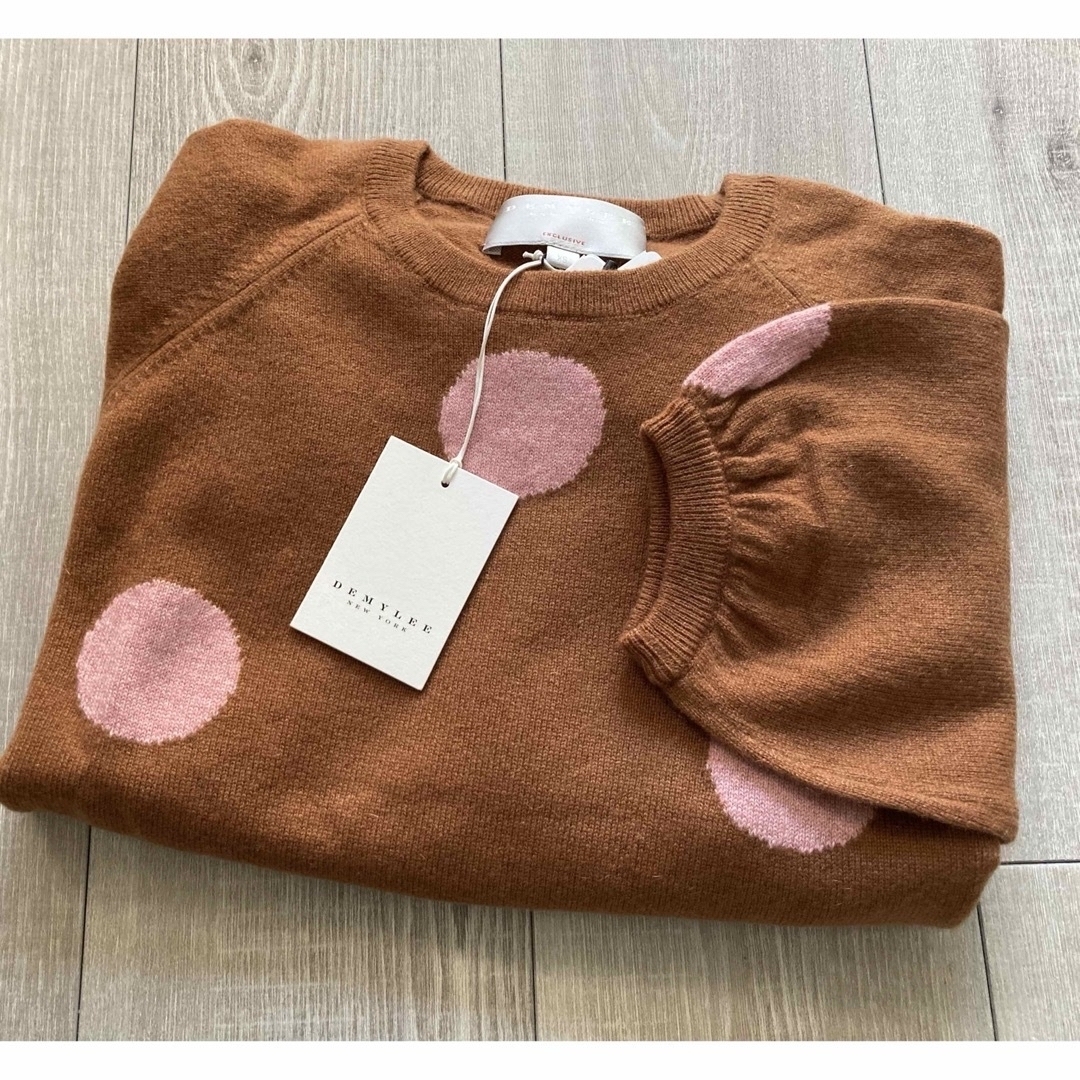 ❤︎新品❤︎DEMYLEE デミリー❤︎カシミア 水玉ニットの通販 by ❤︎新品❤︎DEMYLEE デミリー❤︎カシミア 水玉ニットの通販 by