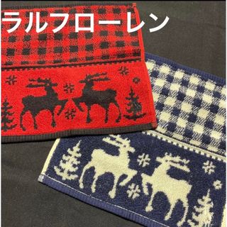 ラルフローレン(Ralph Lauren)の新品　ラルフローレン　タオルハンカチ　2枚(ハンカチ)