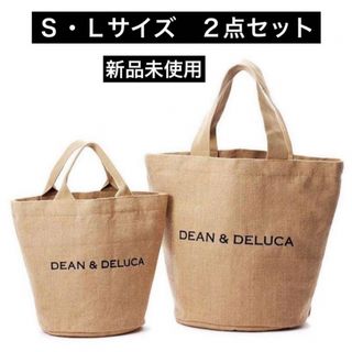 ディーンアンドデルーカ(DEAN & DELUCA)の新品ディーン＆デルーカ ジュートトートバッグジュートバッグ ＳＬサイズ 20周年(トートバッグ)