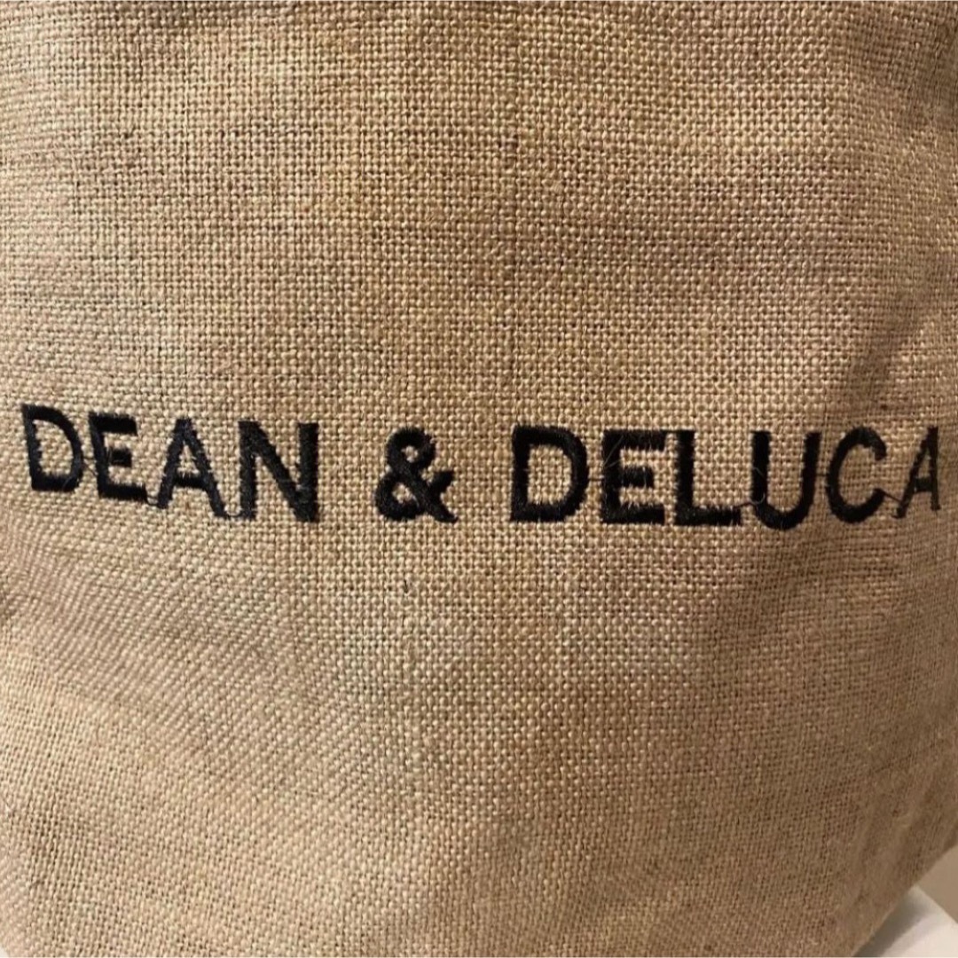 DEAN & DELUCA(ディーンアンドデルーカ)の新品ディーン＆デルーカ ジュートトートバッグジュートバッグ Ｌサイズ 20周年 レディースのバッグ(トートバッグ)の商品写真