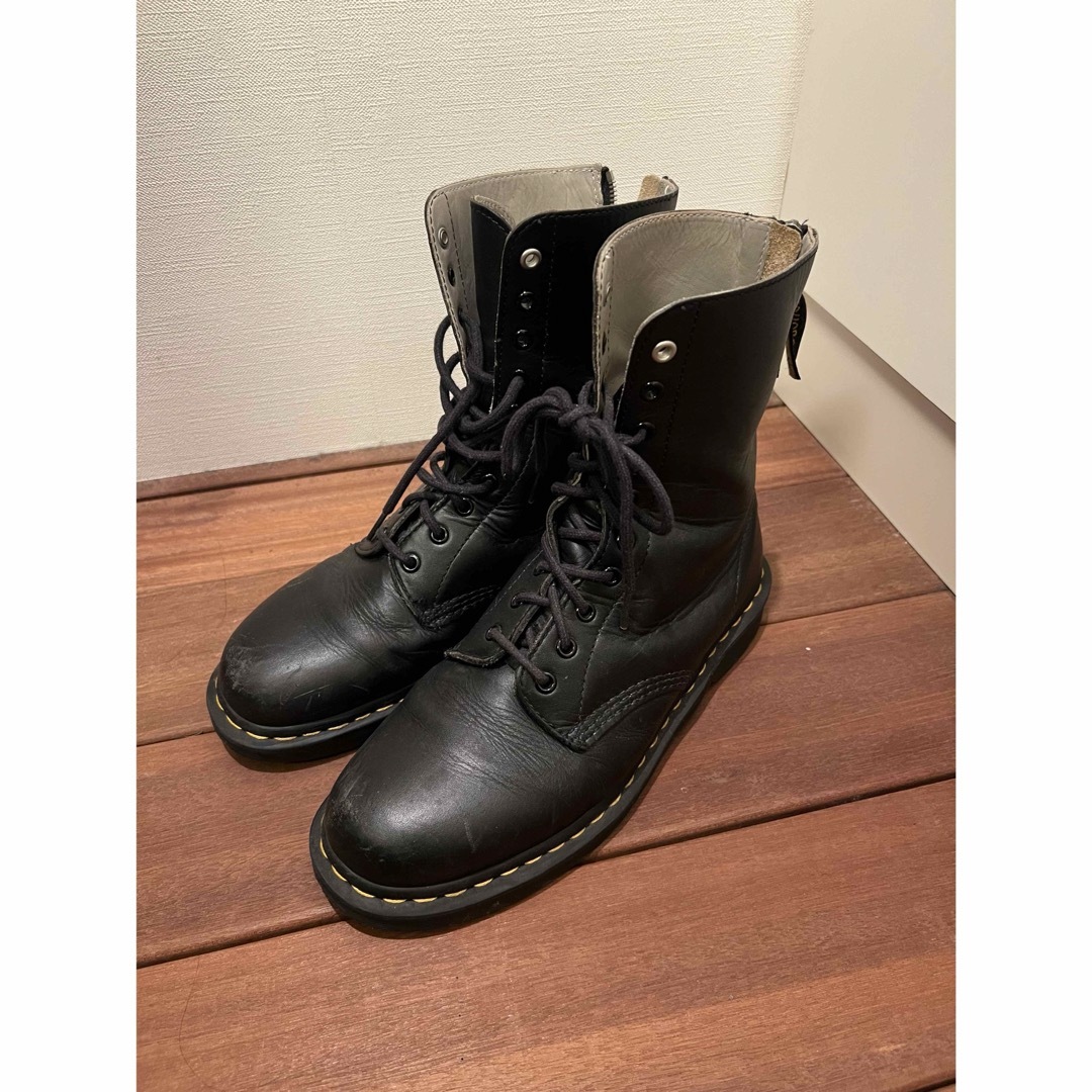 Y's(ワイズ)のY's × Dr.martens 10ホールブーツ　28cm メンズの靴/シューズ(ブーツ)の商品写真