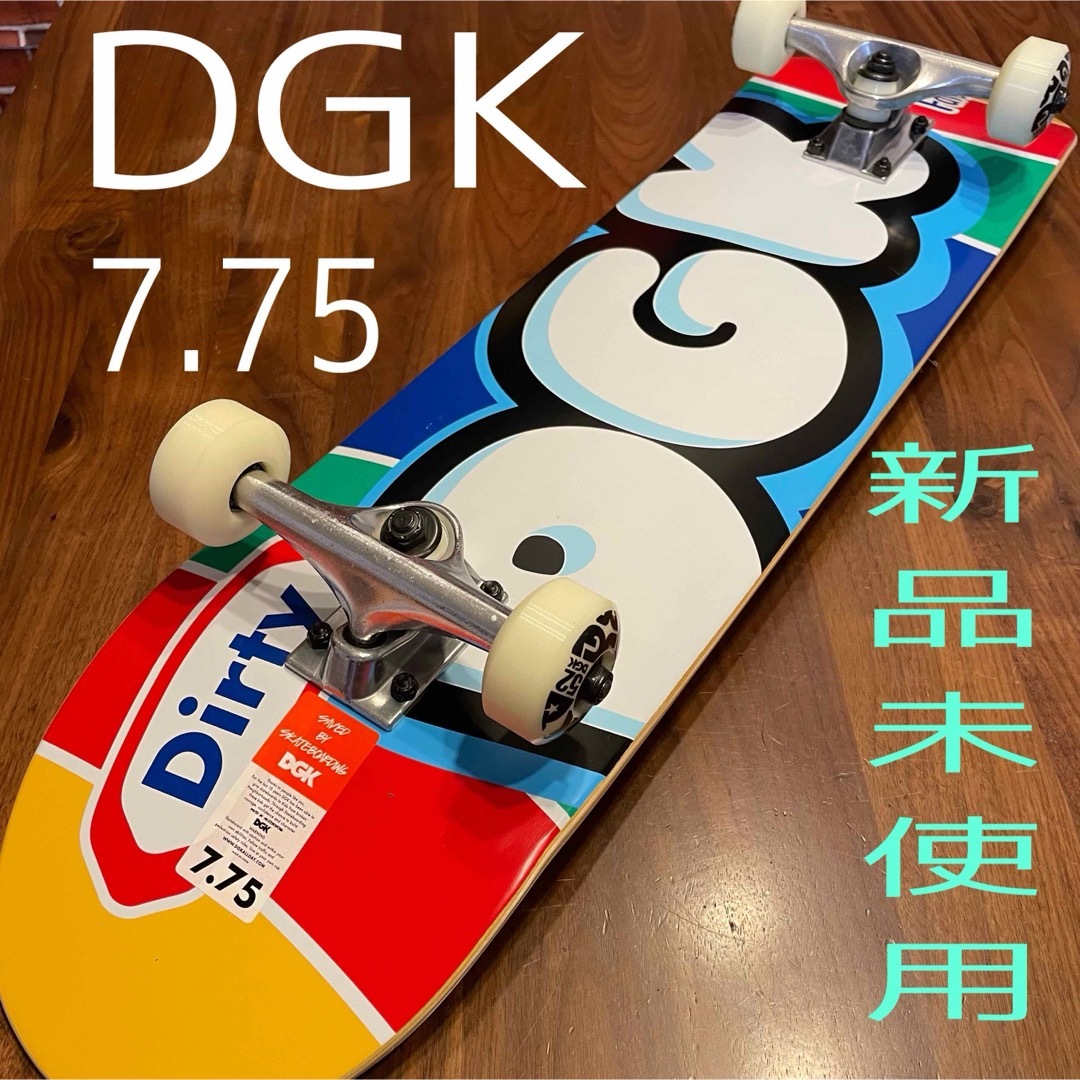 スケートボード　スケボー　コンプリート　DGK 新品　未使用　7.75インチ