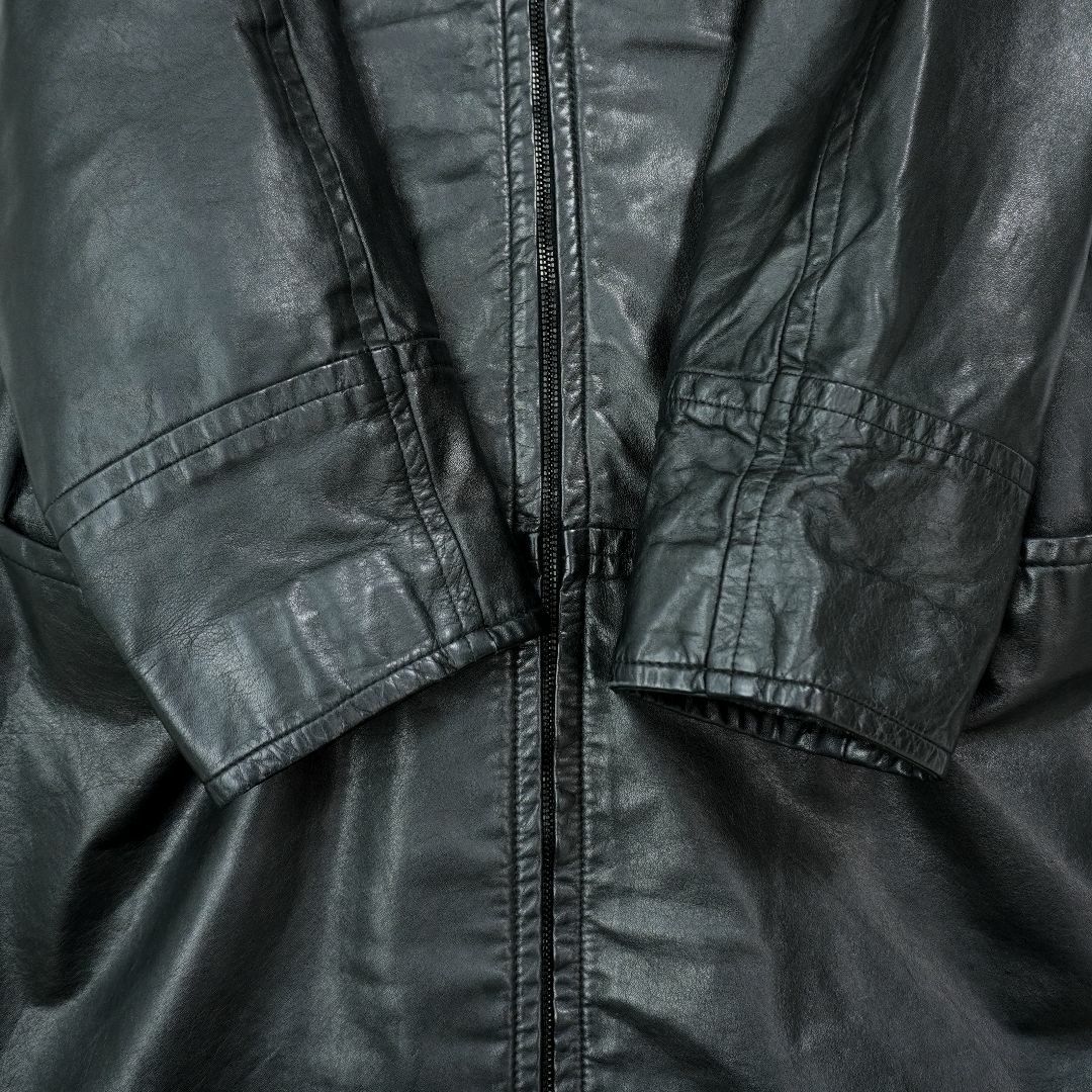 NORTHSIDE LEATHER COAT 1980s SMALLジャケット/アウター