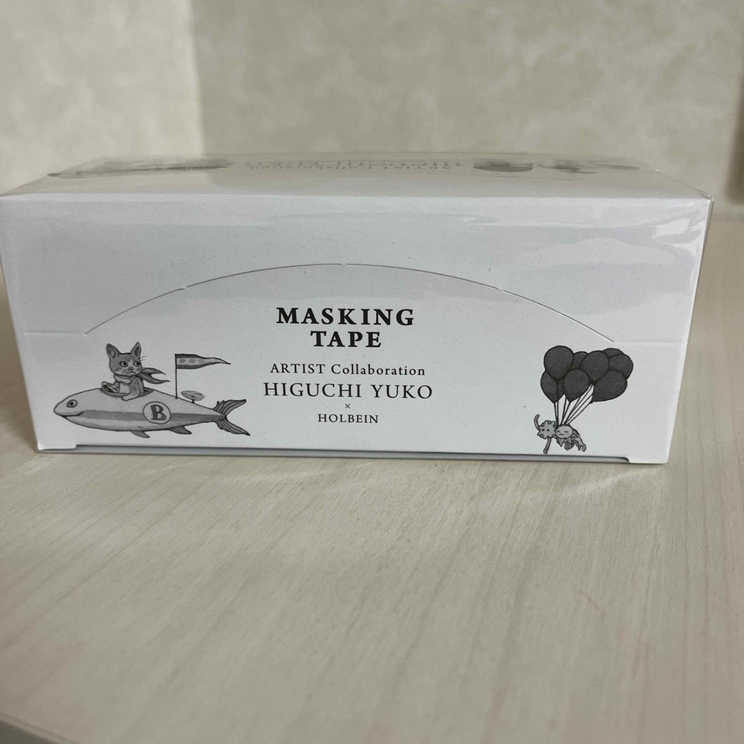 ヒグチユウコ(ヒグチユウコ)のヒグチユウコ　マスキングテープ  4個セット インテリア/住まい/日用品の文房具(テープ/マスキングテープ)の商品写真