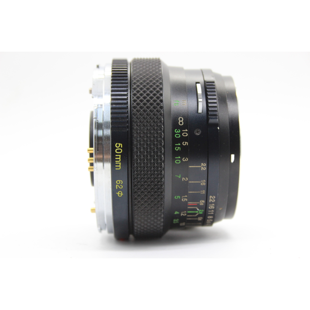 【返品保証】 ゼンザブロニカ Zenza Bronica MC 50mm F2.8 前後キャップ付き 中判 レンズ  s4484 スマホ/家電/カメラのカメラ(レンズ(単焦点))の商品写真