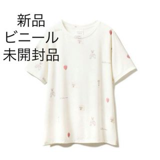 ジェラートピケ(gelato pique)の【新品タグ付】ジェラピケ　ジェラートピケ柄　ルームウェア　トップス　Tシャツ(ルームウェア)