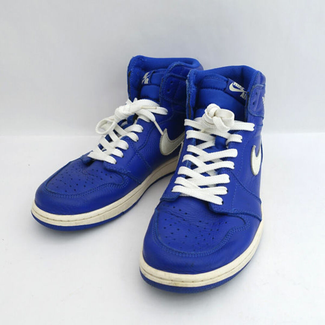 NIKE(ナイキ)のNIKE / ナイキ ◆JORDAN 1 RETRO HIGH OG HYPER ROYAL/ブルー 555088-401 【メンズ/MEN/男性/ボーイズ/紳士】【靴/クツ/シューズ/SHOES】 メンズファッション【中古】 [0220473585] メンズの靴/シューズ(スニーカー)の商品写真