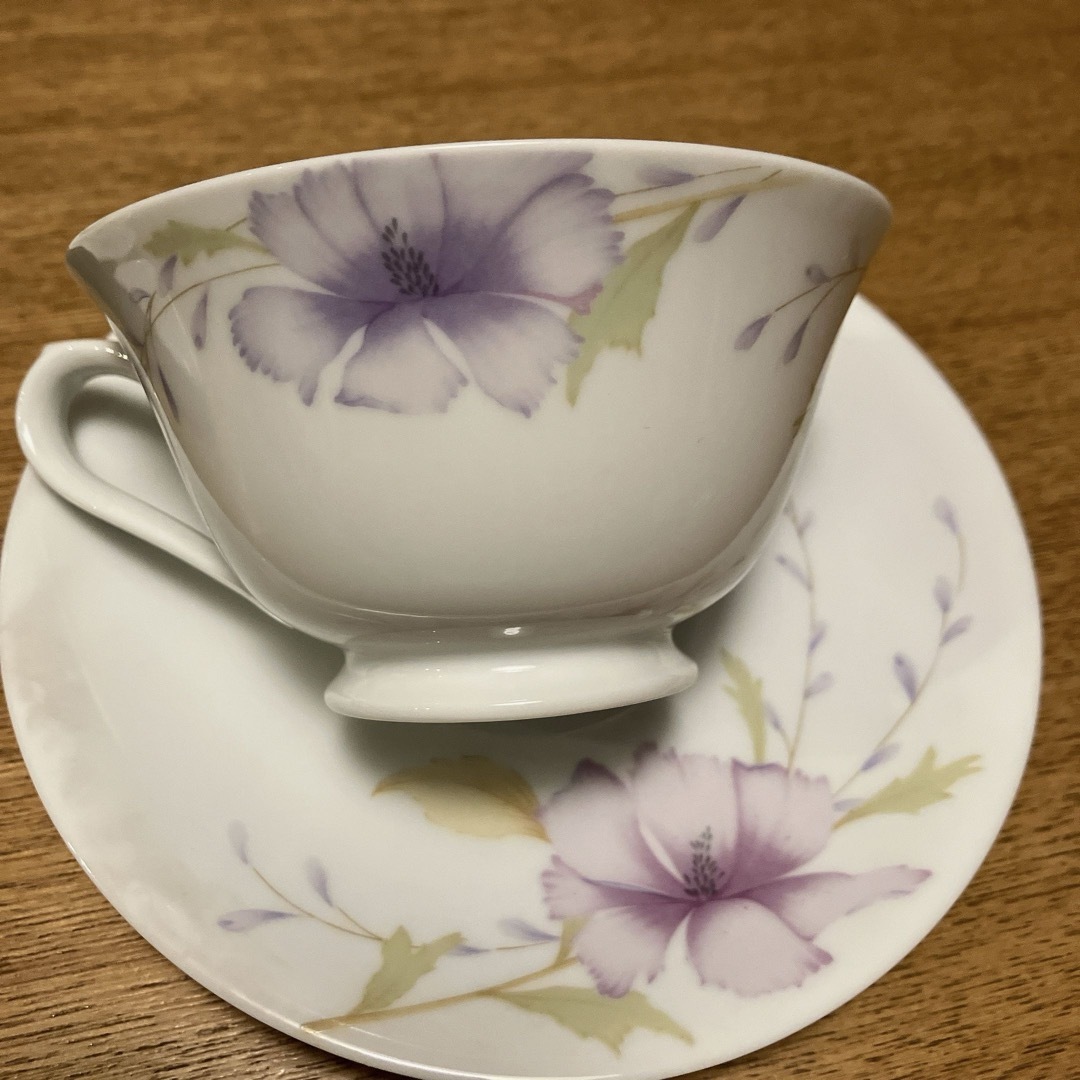 Noritake(ノリタケ)の未使用　Noritake  MORNINGTIDE カップ＆ソーサー ペア インテリア/住まい/日用品のキッチン/食器(食器)の商品写真