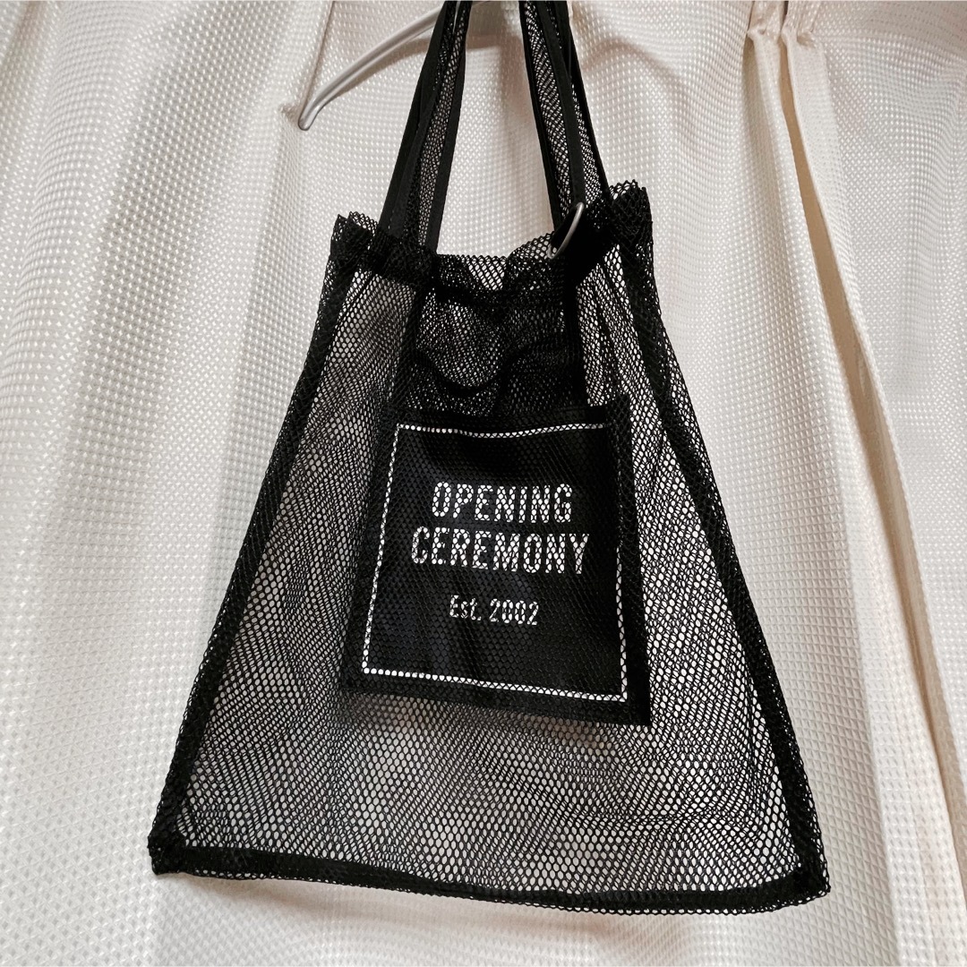 OPENING CEREMONY(オープニングセレモニー)のOPENING CEREMONY メッシュ　トートバッグ レディースのバッグ(トートバッグ)の商品写真