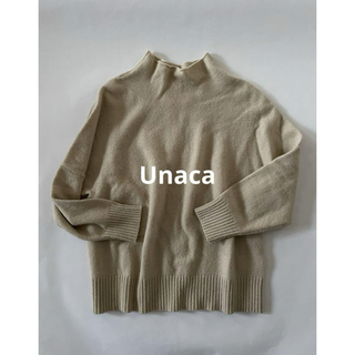 アナカ(Unaca)の【Unaca】モックネックニット(ニット/セーター)