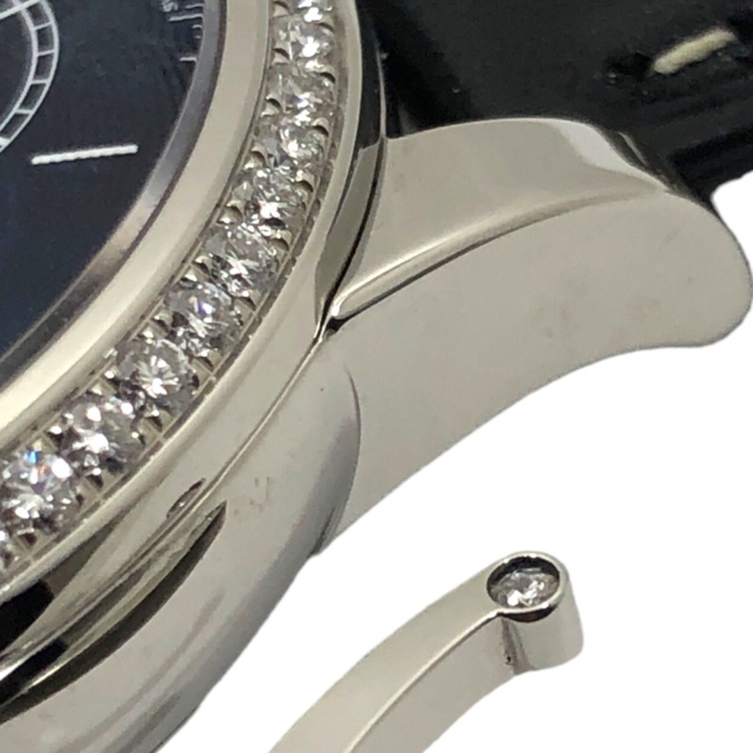 GRAHAM(グラハム)の　グラハム GRAHAM クロノファイター 1695 ロマンティック 2CXNS.B03A.L104S ブラック文字盤 SS/レザーストラップ 自動巻き メンズ 腕時計 レディースのファッション小物(腕時計)の商品写真