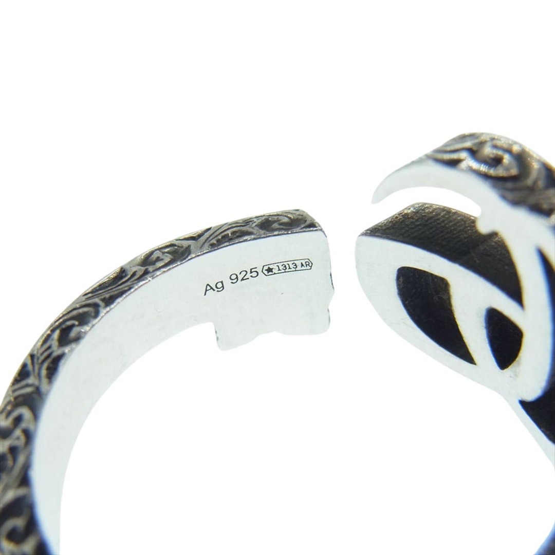 Gucci(グッチ)のGUCCI グッチ リング 627760 ダブル G キー リング シルバー系 17号【中古】 メンズのアクセサリー(リング(指輪))の商品写真