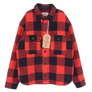 テンダーロイン(TENDERLOIN)のTENDERLOIN テンダーロイン T-BUFFALO SHT JKT バッファロー シャツ ジャケット レッド系 S【中古】(その他)