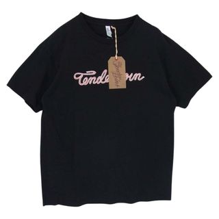 テンダーロイン(TENDERLOIN)のTENDERLOIN テンダーロイン TEE RH  プリント ロープロゴ 半袖 Tシャツ ブラック系 L【中古】(Tシャツ/カットソー(半袖/袖なし))