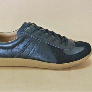 ジャーマントレーナー(GERMAN TRAINER)のジャーマントレーナー German Trainer 黒本革 24.5cm(スニーカー)