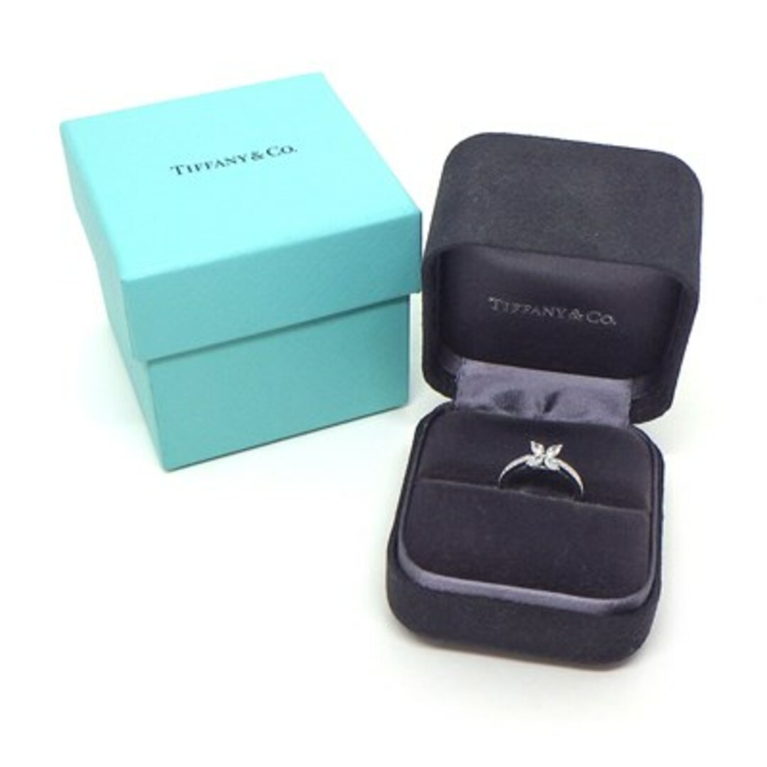 Tiffany & Co.(ティファニー)のティファニー Tiffany & Co. リング ビクトリア マーキスカット ダイヤモンド PT950 8号 【中古】 レディースのアクセサリー(リング(指輪))の商品写真