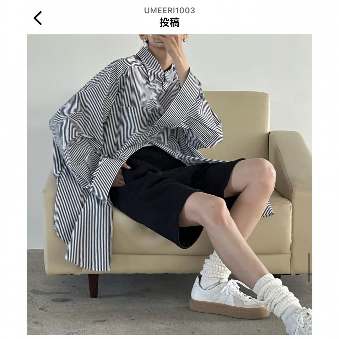 CLANE(クラネ)の専用　C SWEAT HALF PANTS＋カーディガン レディースのトップス(トレーナー/スウェット)の商品写真