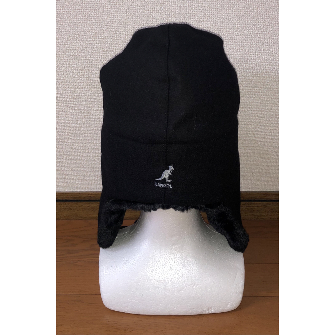 KANGOL(カンゴール)のM 新品 KANGOL トラッパーキャップ ロシア帽 ファー 黒 ブラック  メンズの帽子(その他)の商品写真