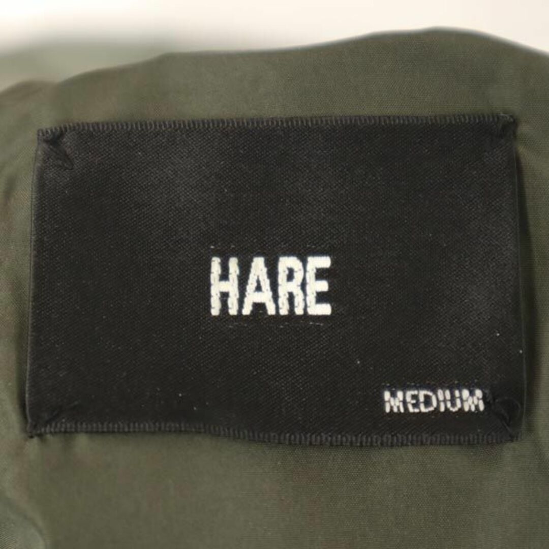 HARE(ハレ)のハレ マウンテンパーカー M 深緑 HARE ライナー付き メンズ 古着 【231214】 メンズのジャケット/アウター(マウンテンパーカー)の商品写真