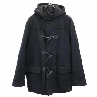 ユナイテッドアローズ(UNITED ARROWS)のユナイテッドアローズ カシミヤブレンド ダッフルコート XL チャコールグレー UNITED ARROWS メンズ 古着 【231214】(ダッフルコート)