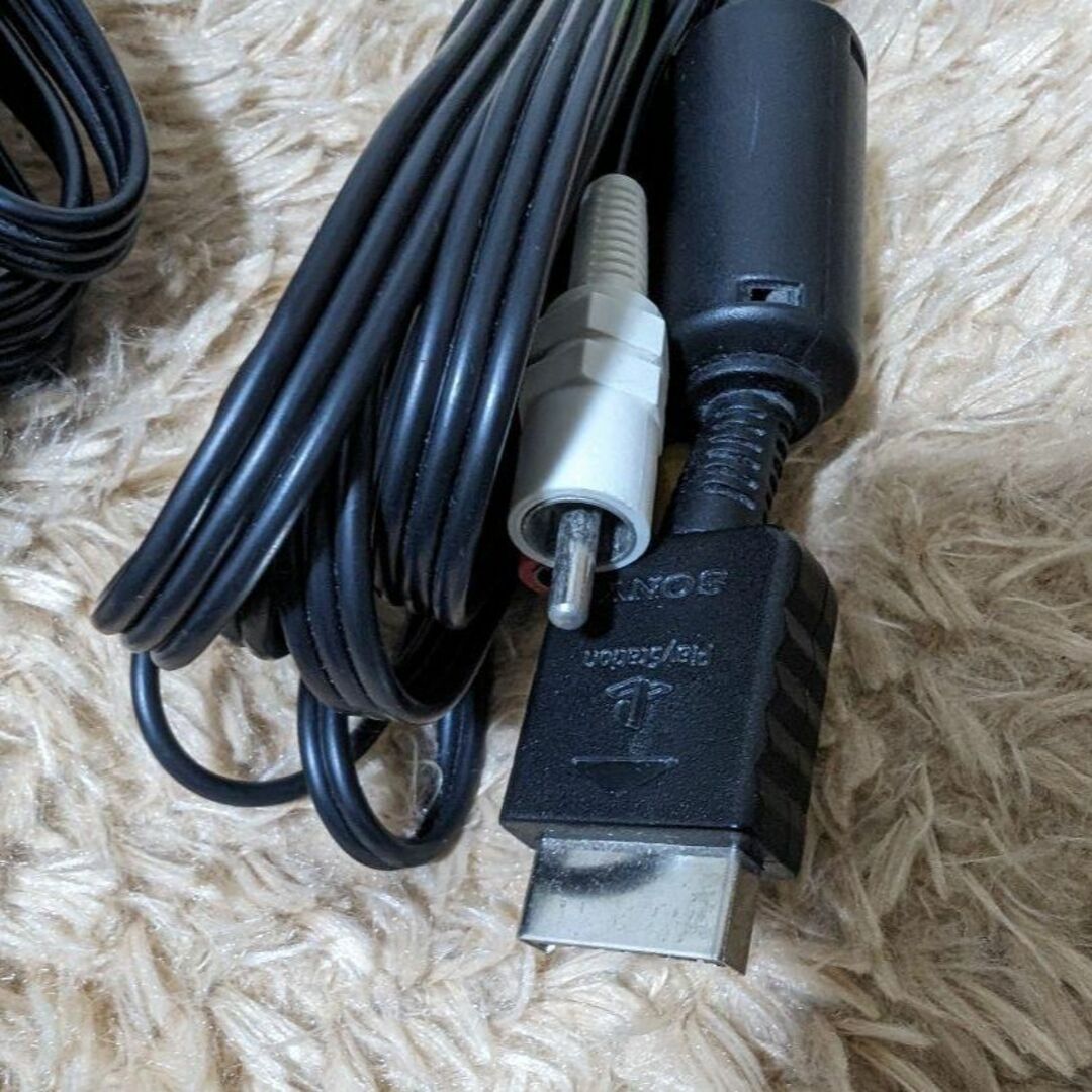PlayStation - 2個新品 SONY純正 PS PS2 PS3本体用 AVケーブル PlayStation - 2個新品 SONY純正 PS PS2 PS3本体用 AVケーブル
