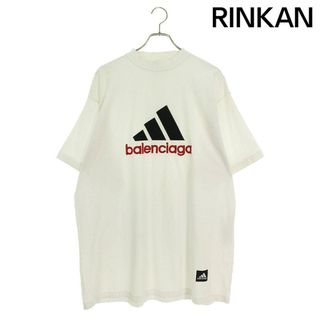 バレンシアガ(Balenciaga)のバレンシアガ ×アディダス adidas  731769 TNVA6 ロゴデザインオーバーサイズTシャツ メンズ L(Tシャツ/カットソー(半袖/袖なし))