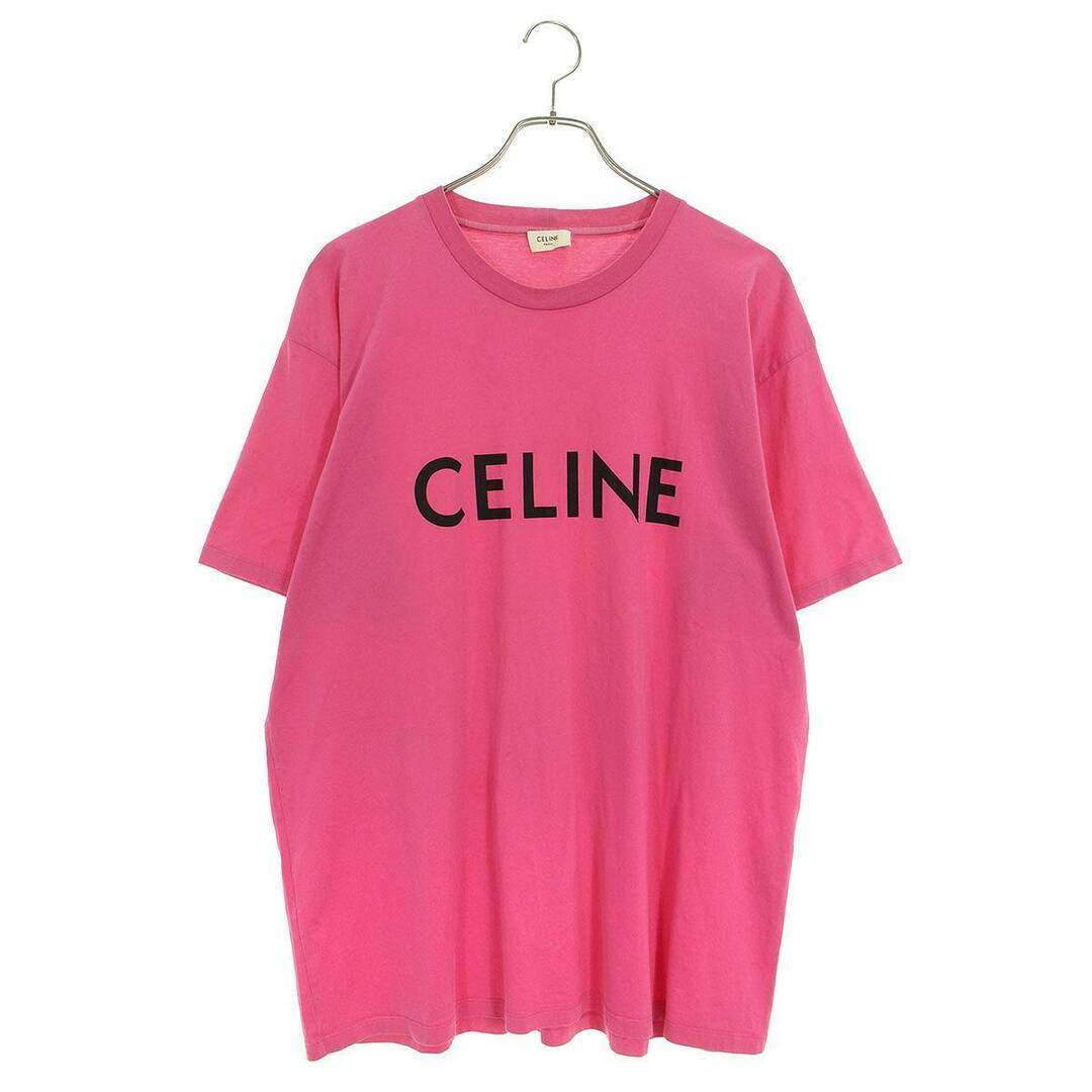 celine(セリーヌ)のセリーヌバイエディスリマン  21SS  2X681501F ルーズフィットロゴプリントTシャツ メンズ L メンズのトップス(Tシャツ/カットソー(半袖/袖なし))の商品写真