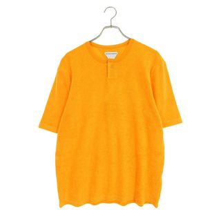 ボッテガヴェネタ(Bottega Veneta)のボッテガヴェネタ  656849 V0UE0 ヘンリーネックパイルTシャツ メンズ L(Tシャツ/カットソー(半袖/袖なし))