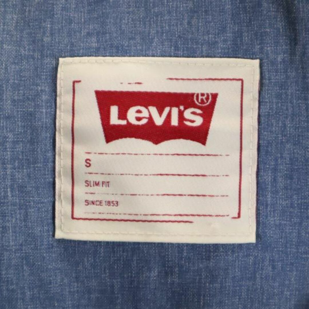 Levi's - リーバイス 長袖 ダウンジャケット S ブルー系 Levi's フード