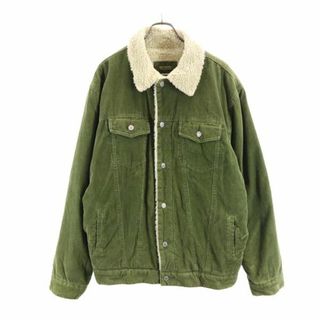 ギャップ(GAP)のギャップ コーデュロイジャケット L グリーン系 GAP 裏ボア メンズ 古着 【231214】(その他)