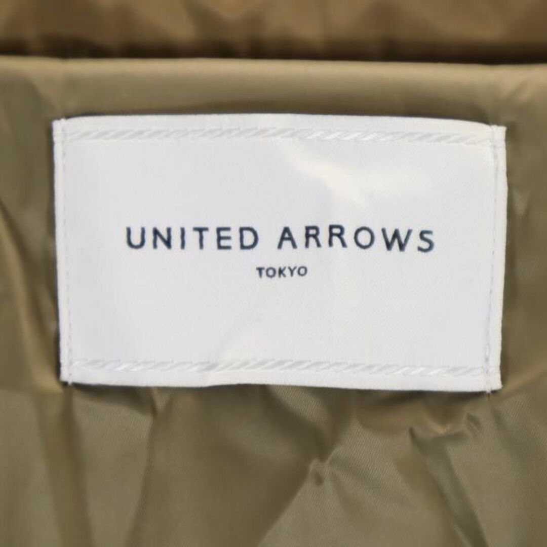 UNITED ARROWS(ユナイテッドアローズ)のユナイテッドアローズ ダウンジャケット 38 ブラウン系 UNITED ARROWS レディース 古着 【231214】 レディースのジャケット/アウター(ダウンジャケット)の商品写真