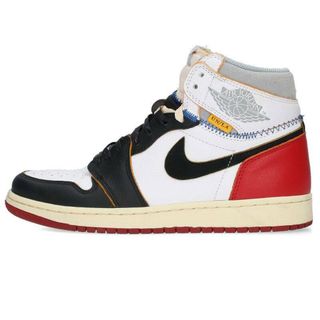 ナイキ(NIKE)のナイキ ×ユニオン UNION  AIR JORDAN 1 RETRO HI NRG UNION BV1300-106 エアジョーダン1レトロハイエナジースニーカー メンズ 26.5cm(スニーカー)