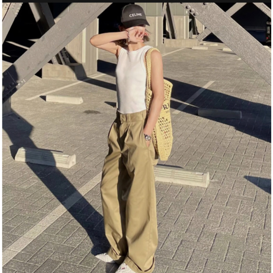 ok.soon オクスン やむ ディッキーズ dickies チノパン テーパード ok.soon オクスン やむ ディッキーズ dickies チノパン テーパード
