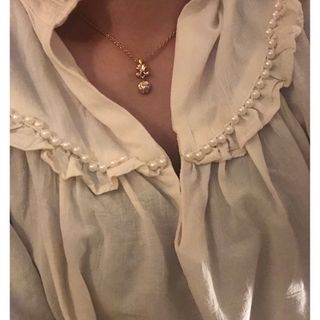 ロキエ(Lochie)のvintage Nina RICCI rococo necklace(ネックレス)